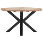 EETTAFEL, volledig massief acaciazwart, acaciakleur thumbnail 6