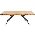 EETTAFEL, volledig massief acaciazwart, acaciakleur thumbnail 7