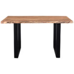 EETTAFEL, hardhout acacia zwart, acacia kleur thumbnail 5