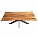 EETTAFEL, massief acacia, acaciakleur thumbnail 4