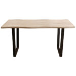 EETTAFEL, zwart, eikenkleur thumbnail 3