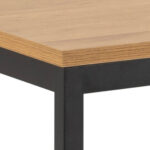 EETTAFEL, zwart, eikenkleur thumbnail 3