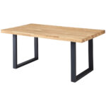 EETTAFEL, 2 lagen eiken, eikenkleur thumbnail 1