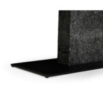 EETTAFEL, volledig massief acaciazwart, acaciakleuren, leisteenkleuren thumbnail 3