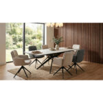 EETTAFEL, zwart, wit thumbnail 2