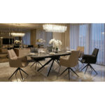 EETTAFEL, zwart, wit thumbnail 3