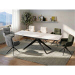 EETTAFEL, zwart, wit thumbnail 4