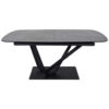EETTAFEL, zwart, wit