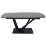EETTAFEL, zwart, wit thumbnail 1