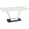 EETTAFEL, zwart, wit