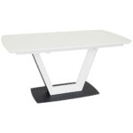 EETTAFEL, zwart, wit thumbnail 1