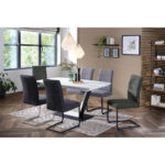 EETTAFEL, zwart, wit thumbnail 2