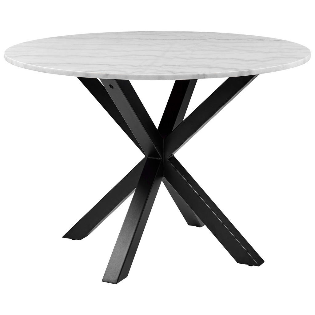 EETTAFEL, zwart, wit