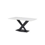 EETTAFEL, zwart, wit thumbnail 1