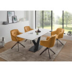 EETTAFEL, zwart, wit thumbnail 4