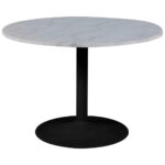 EETTAFEL, zwart, wit thumbnail 1