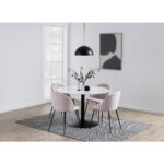 EETTAFEL, zwart, wit thumbnail 4