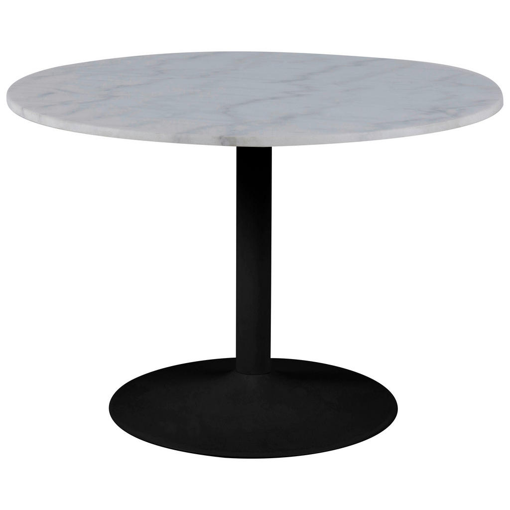 EETTAFEL, zwart, wit