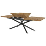 EETTAFEL, massief wild eiken wild eiken thumbnail 6