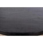 EETTAFEL, deels massief mangohout, zwart thumbnail 3