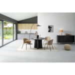 EETTAFEL, massief mangohout, zwart thumbnail 7