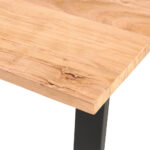 EETTAFEL, massief naturelkleurig acaciahout thumbnail 6