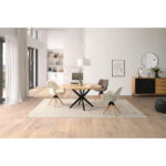 EETTAFEL, massief naturelkleurig acaciahout thumbnail 7