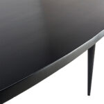 EETTAFEL, volledig massief mangohout, zwart thumbnail 4
