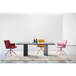 EETTAFEL, geheel massief zwart eiken thumbnail 6