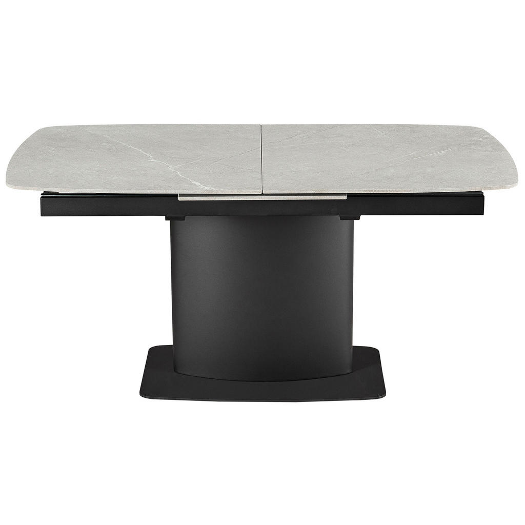 EETTAFEL, grijs, zwart