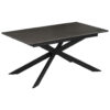 EETTAFEL, grijs, zwart