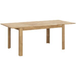 EETTAFEL, massief wild eiken wild eiken thumbnail 2
