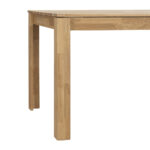 EETTAFEL, massief wild eiken wild eiken thumbnail 4