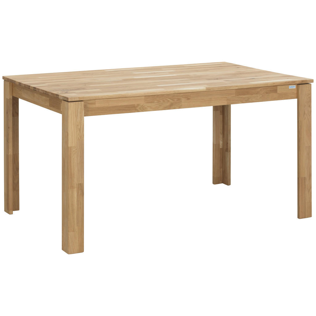 EETTAFEL, massief wild eiken wild eiken