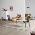 EETTAFEL, massief wild eiken wild eiken thumbnail 2