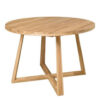 EETTAFEL, massief wild eiken wild eiken