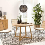 EETTAFEL, massief wild eiken wild eiken thumbnail 2