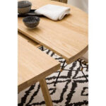 EETTAFEL, massief wild eiken wild eiken thumbnail 7