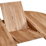 EETTAFEL, massief wild eiken wild eiken thumbnail 6