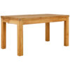 EETTAFEL, massief wild eiken wild eiken