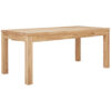 EETTAFEL, massief wild eiken wild eiken