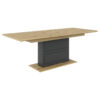 EETTAFEL, ambachtelijk eikenhout