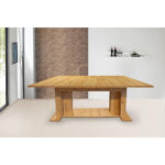 EETTAFEL, ambachtelijk eikenhout thumbnail 3