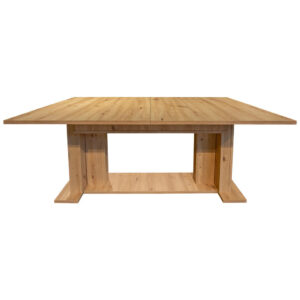 EETTAFEL, ambachtelijk eikenhout