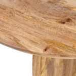 EETTAFEL, deels massief mangohout, natuurlijke kleur thumbnail 5