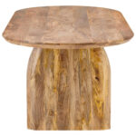 EETTAFEL, deels massief mangohout, natuurlijke kleur thumbnail 6