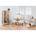 EETTAFEL, gefineerd eiken natuurlijke kleur thumbnail 2