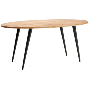 EETTAFEL, volledig massief mangohout, natuurlijke kleur