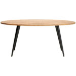 EETTAFEL, volledig massief mangohout, natuurlijke kleur thumbnail 5