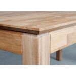 EETTAFEL, massief wild eiken bruin thumbnail 6